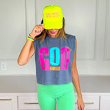 God Is Love Muscle Tank
