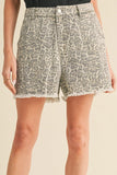 Leo Leopard Shorts