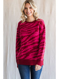 Kate Zebra Print Sweater
