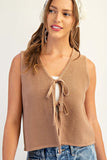 Claire Tie Sweater Vest