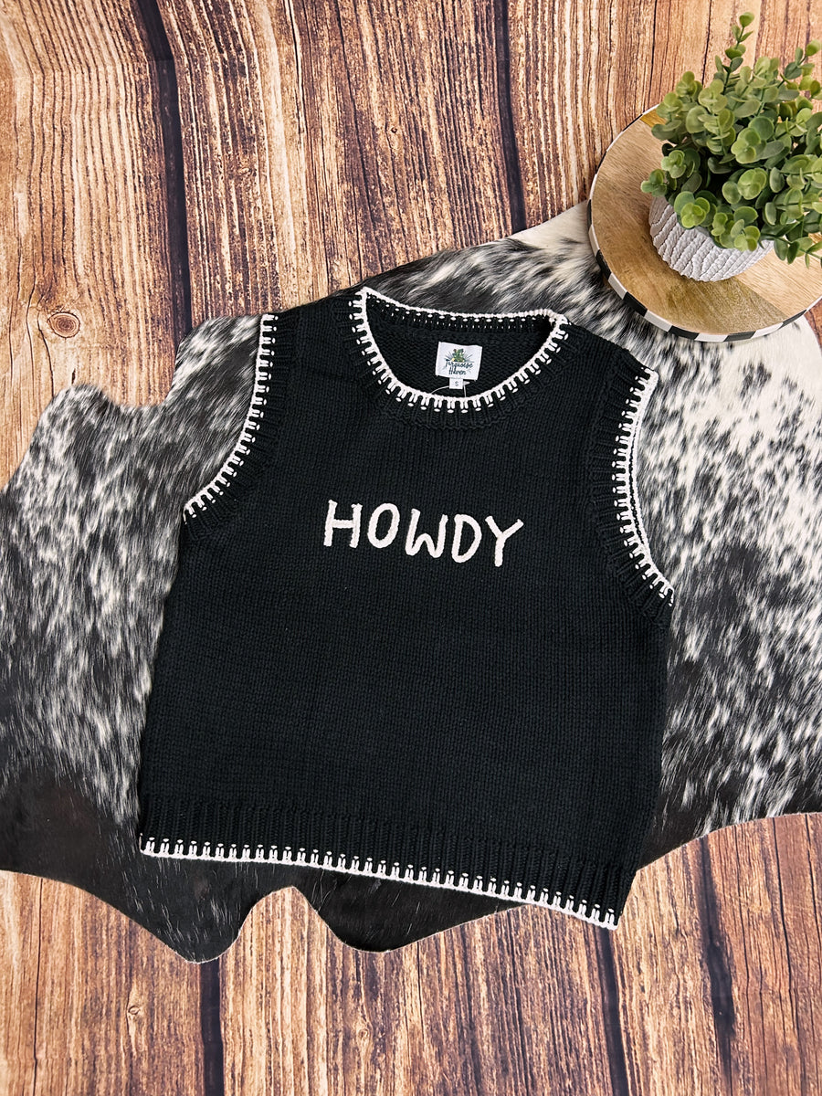 howdy⭐︎handmade hood vest Shop Our 'Howdy' Reversible Vest for a Stylish Saturday Outing