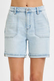 Risen Katlin H/R Cuffed Shorts