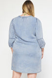 Sawyer Denim Dress-Plus