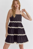 Wren Rick Rack Trimmed Dress