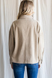 Abbey Corduroy Jacket -Taupe