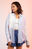 Joan Color Block Top-Sky