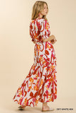 Camila Floral Print Wrap Dress
