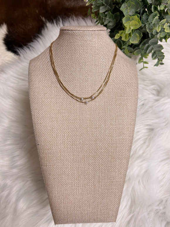 Mini Pearl Power Necklace