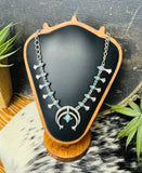 Faux Little Girls Turquoise Necklace