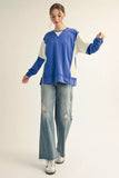 Haley Color Block Gameday Top