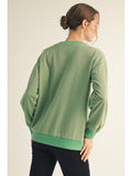 Devin Striped Sweatshirt