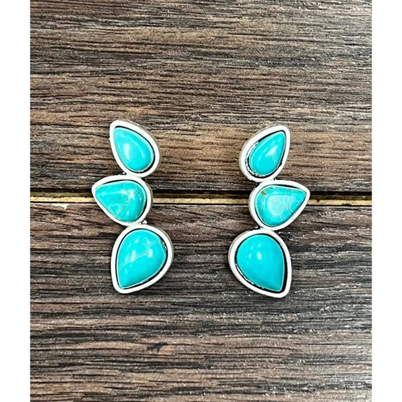 Turquoise Stud Earrings