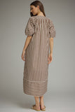 Kate Stripe Midi Dress