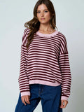 Saylor Stripe Knit Sweater