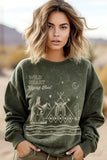 Whitley Wild Heart Mineral Crewneck