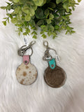 Western Style Patch Keychain