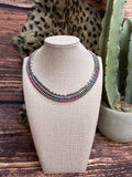 Navajo Inspired Choker Necklace