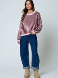 Saylor Stripe Knit Sweater