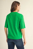 Aniah Solid Sweater Top