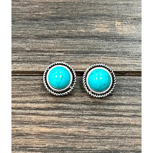 Turquoise Stud Earrings