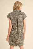 Liz Leopard Dress