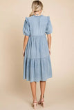 Dali Denim Midi Dress