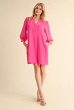 Mari Solid Pocket Dress