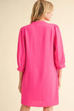 Mari Solid Pocket Dress