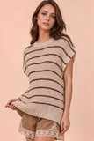 Malia Stripe Knit Top