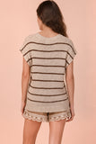 Malia Stripe Knit Top