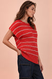 Malia Stripe Knit Top
