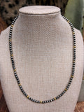 16” Navajo/Gold Plated Necklace