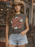 Yee Haw Boxy Muscle Tee