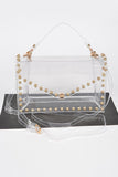 Round Stud Clear Stadium Bag