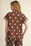 Cate Polka Dot Pants Set