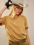 Cate Western Embroidery T-Shirt