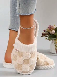 Plush Warm Slippers