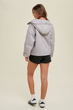 Isabel Nylon Hooded Pullover Jacket