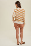 Azle Light Weight Checkered Pullover