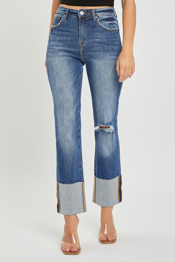 Risen Gia High Rise Ankle Jeans