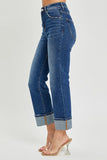 Risen Natalie HR Cuffed Jeans