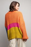 Sasha Color Block Sweater