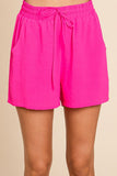 Hidi Solid Loungewear Sets-Pink