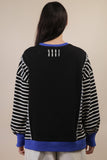 Hannah Striped Sweatshirt