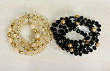 Five Beaded Bracelet Stacks