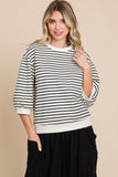 Harley Striped U-Neck Top