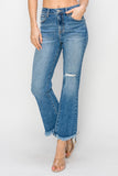 Bella High Rise Crop Flare Jeans