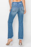 Bella High Rise Crop Flare Jeans