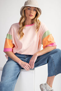 Lilly Color-block Top