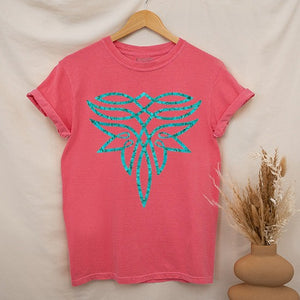 Western Graphic Tee-Watermelon